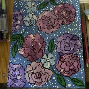 Flower painting